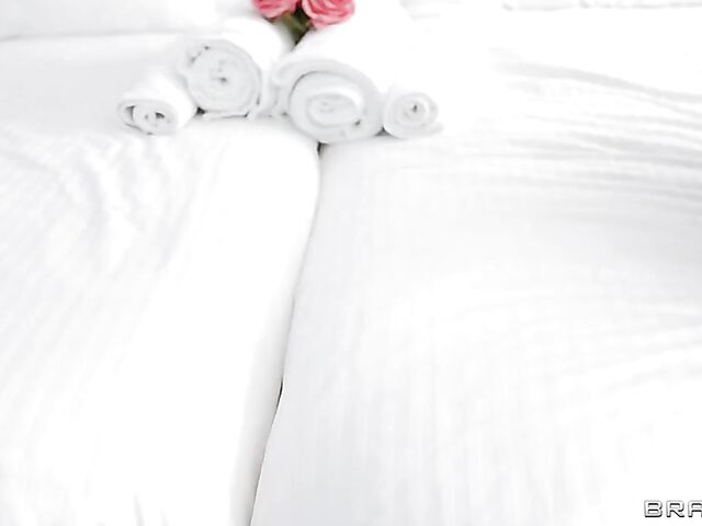 Double the busty latina on the wedding day with Katrina Moreno and Sheila Ortega