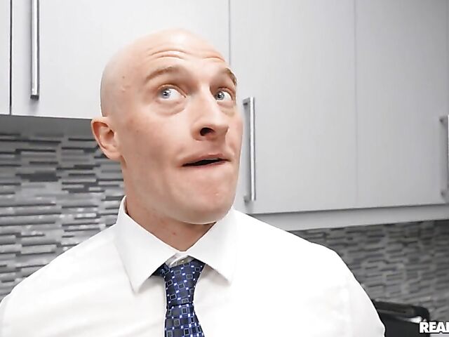 Office break with big tits brunette Azul Hermosa