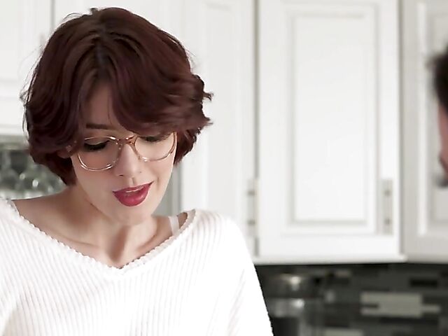 Small tits lesbian lovers Lena Anderson and Whitney Wright