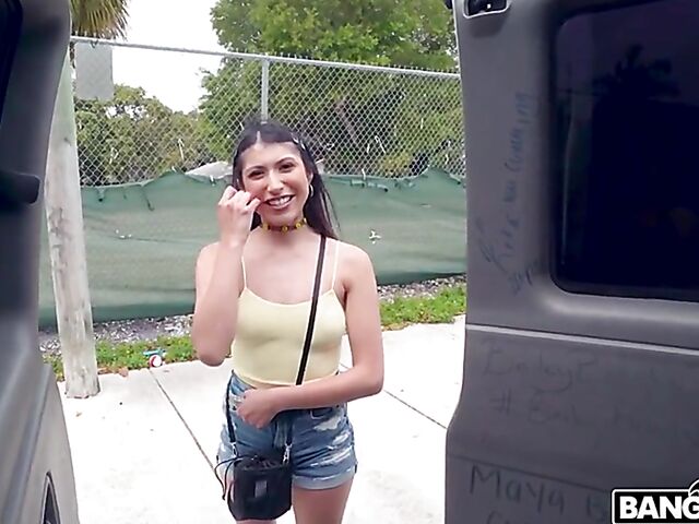 Penelope Woods - Petite latina teen anal ride