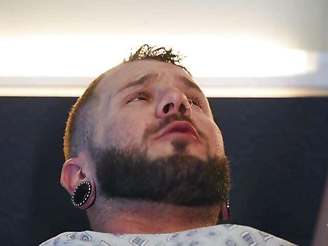 Cock in ass therapy from shemale nurse Candice Kane