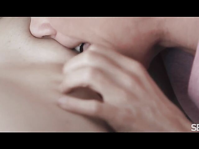 Hot sex moments with sensual brunette Melany Mendes