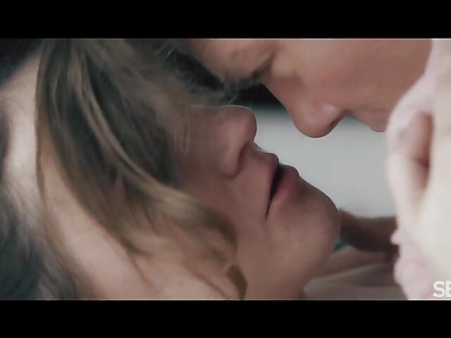 Hot sex moments with sensual brunette Melany Mendes