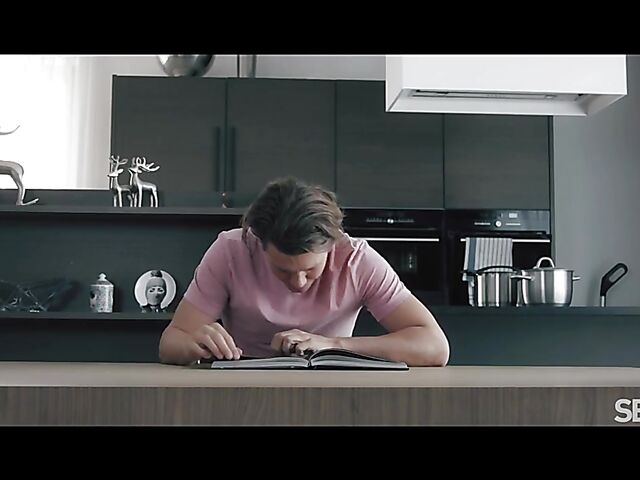 Hot sex moments with sensual brunette Melany Mendes