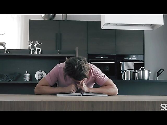 Hot sex moments with sensual brunette Melany Mendes