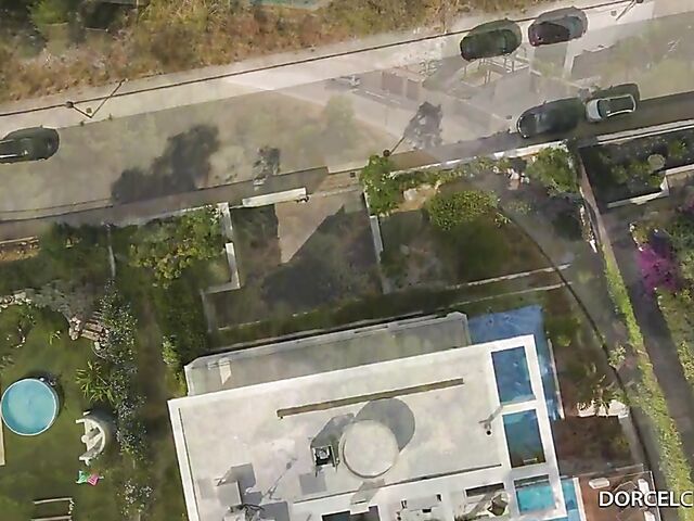 Hot threesome with beautiful brunette Clea Gaultier in her new house