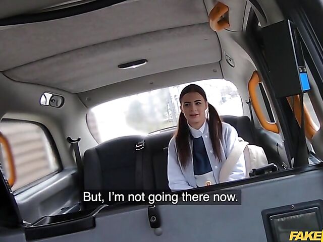 Fake taxi teen Jenny Doll has a sweet pussy