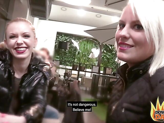 Blonde threesome POV with playful babes Linda Summer and Lucy Shine