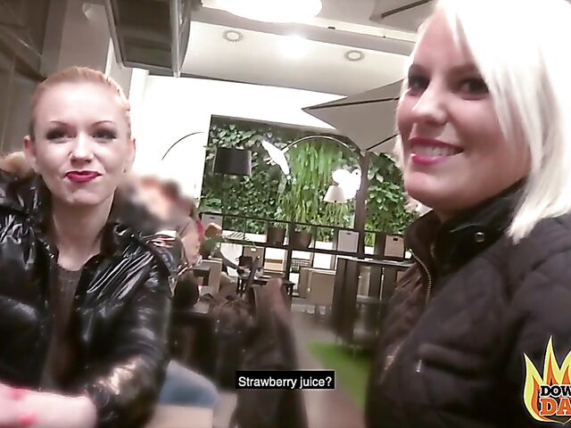 Blonde threesome POV with playful babes Linda Summer and Lucy Shine