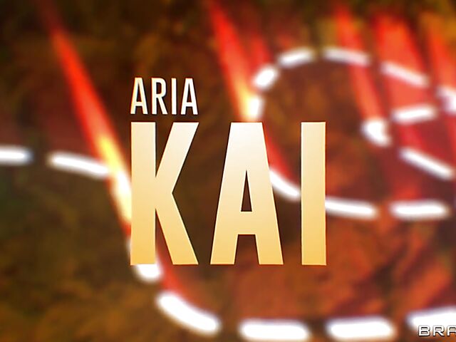 Secret fuck in the RV with all-natural hitchhiker Aria Kai