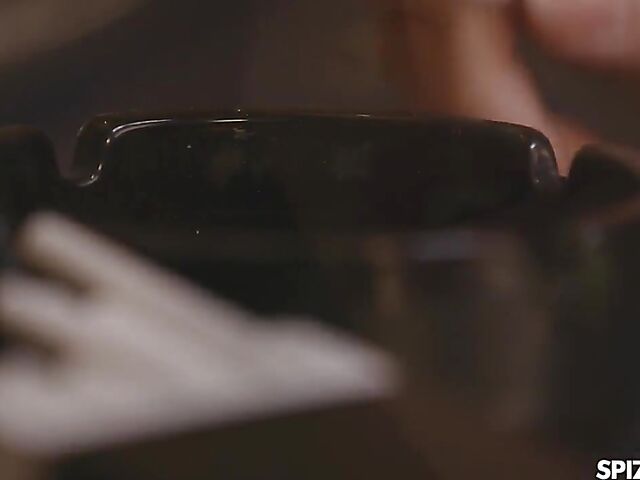 Bar fuck in latex with ultra hot Stacy Cruz