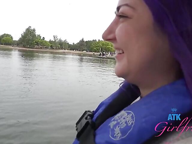 Virtual date with naughty ATK girlfriend Lily Adams