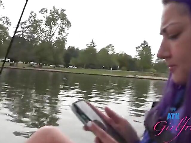 Virtual date with naughty ATK girlfriend Lily Adams