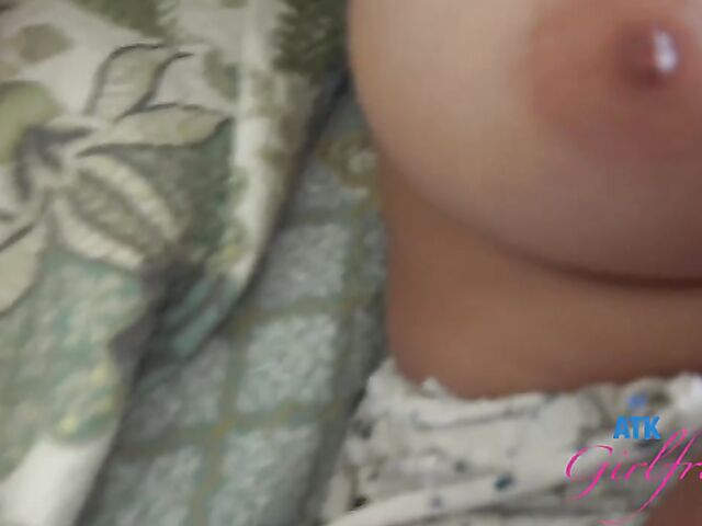 Luna Mills - Big tits Asian POV ATK experience