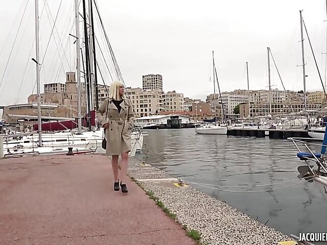 40-year-old French MILF blonde Marie-Charlotte is perfectly good at fucking