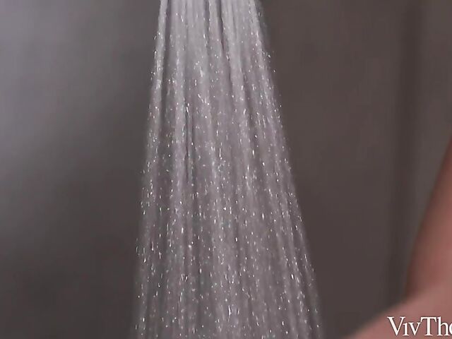 Slender lesbian babes Angelika Greys and Mary Rock feel playful