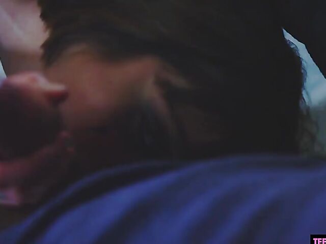 Hard fuck in lingerie with inked brunette Silvia Soprano