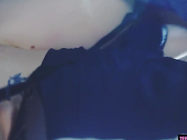 Hard fuck in lingerie with inked brunette Silvia Soprano