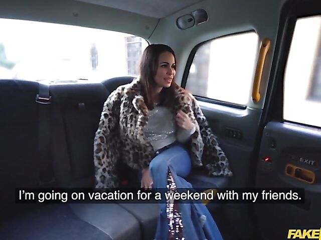 Taxi fuck from your POV with a sexy lady called Jessy Jey