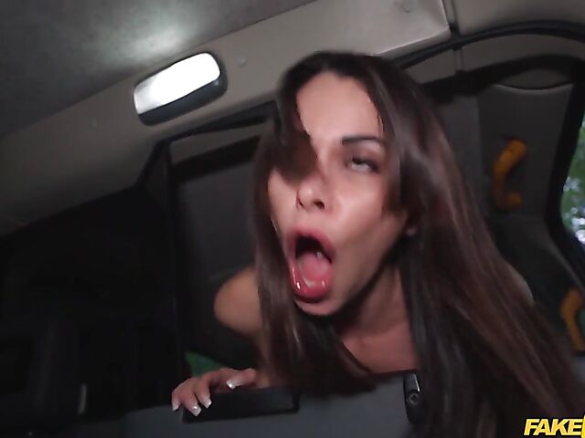 Taxi fuck from your POV with a sexy lady called Jessy Jey