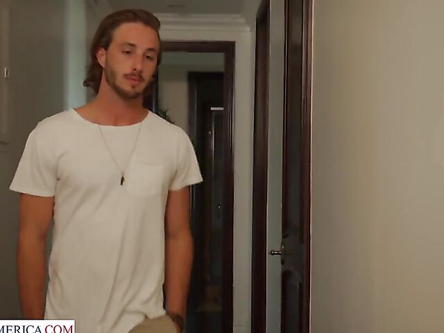 His friend's busty mom Ryan Conner has amazing huge fake boobs