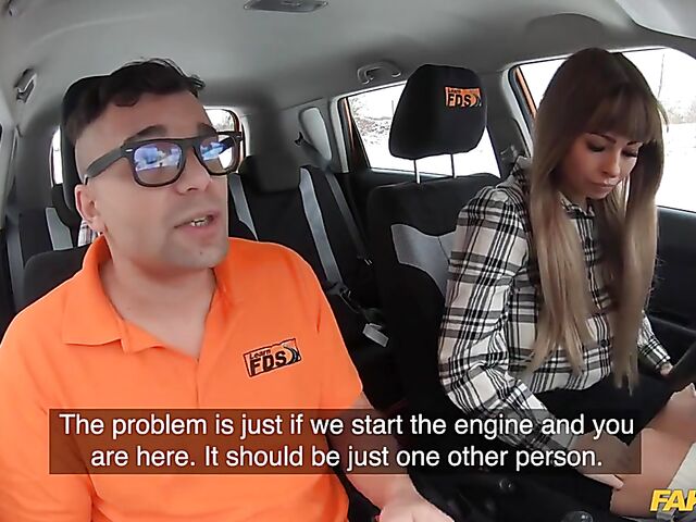 Threesome sex in car with Dominno and Lady Gang