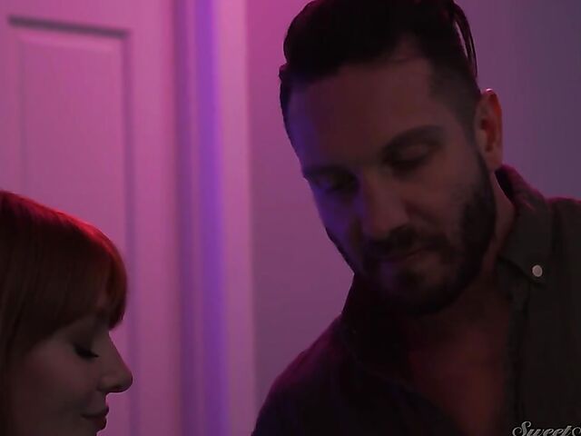 Sweaty sex with red-haired cheater Lacy Lennon