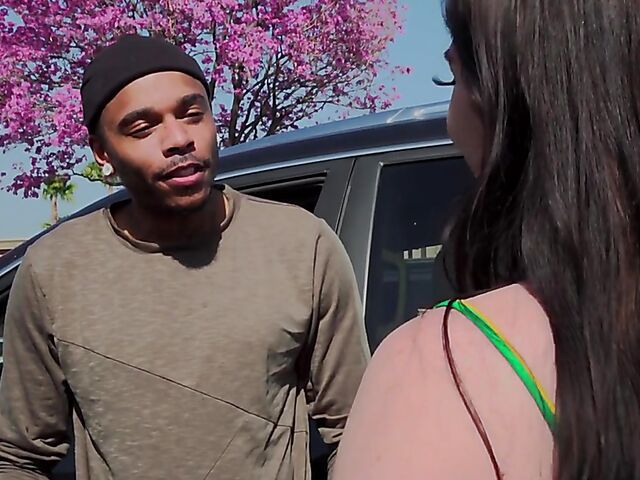 Keira Croft - White chick's black cock anal pleasure with her old friend