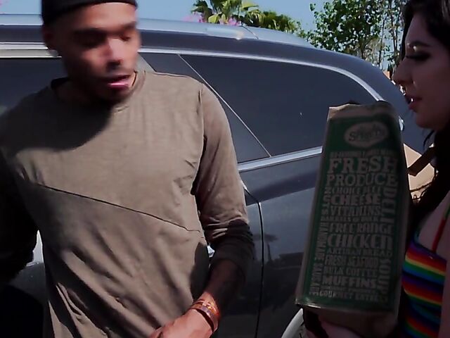 Keira Croft - White chick's black cock anal pleasure with her old friend