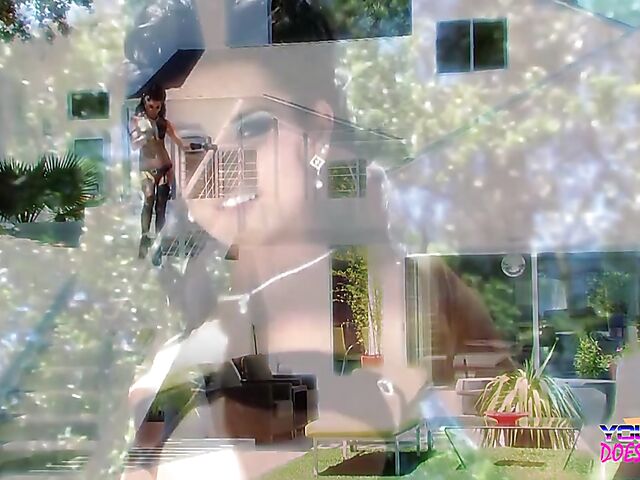 Small tits MILF Tanner Mayes gets screwed in black stockings and heels