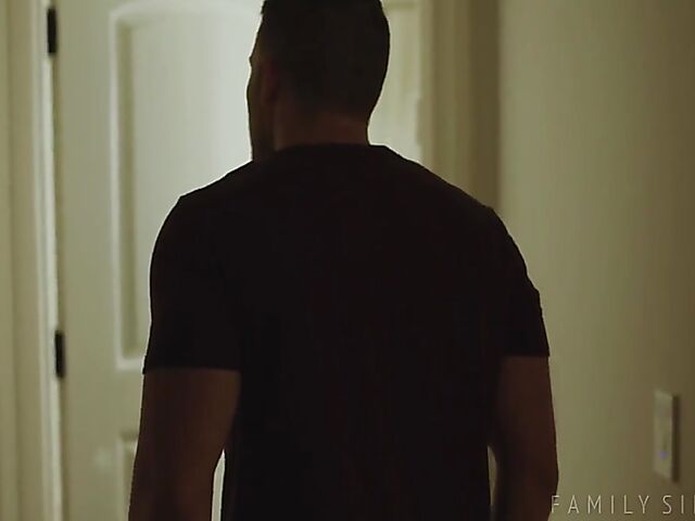 Big tits MILF in hot lingerie Rachael Cavalli teaches her stepson a lesson