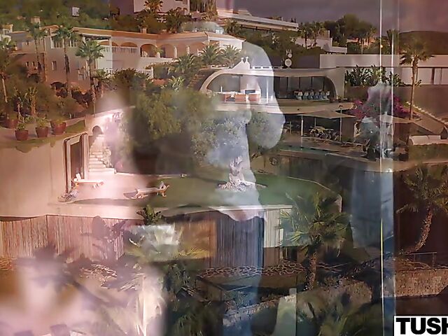 Lottie Magne - Skinny redhead anal adventure in Ibiza