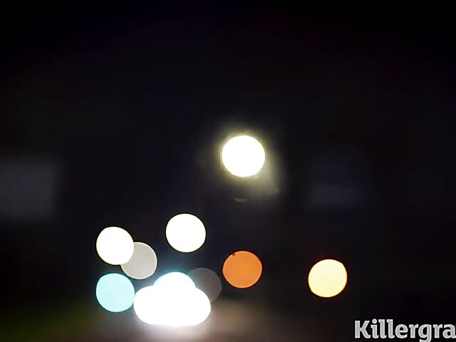 Louise Lee - Well-endowed street whore in a latex skirt gets picked up