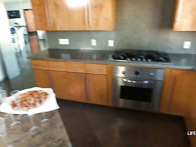 Interracial POV threesome with white MILF Dana DeArmond and curly ebony girl Cecilia Lion