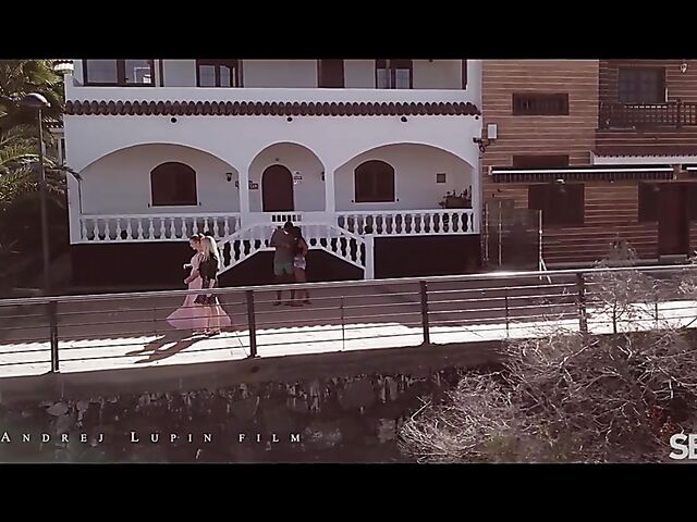 Katarina Rina's vacation sex in Tenerife with her hot lover