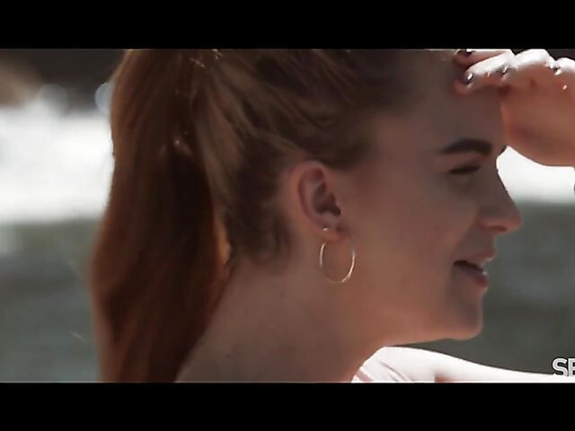 Katarina Rina's vacation sex in Tenerife with her hot lover