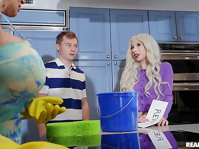 Full of fun MILF teen threesome with busty Sally D'Angelo and skinny Kenzie Reeves