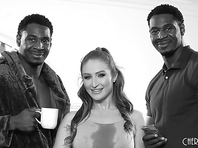 Skylar Snow - White babe with big tits BBC experience