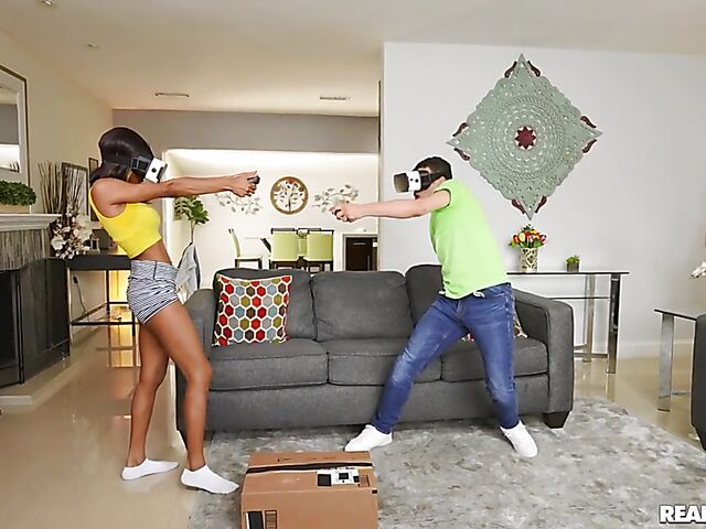 Virtual and real with skinny teen Alicia Williams