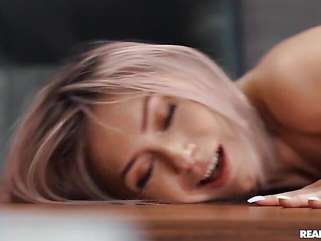 Interracial office sex with skinny Chloe Temple 