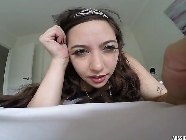 POV sex with Aussie slut Princess Arianna