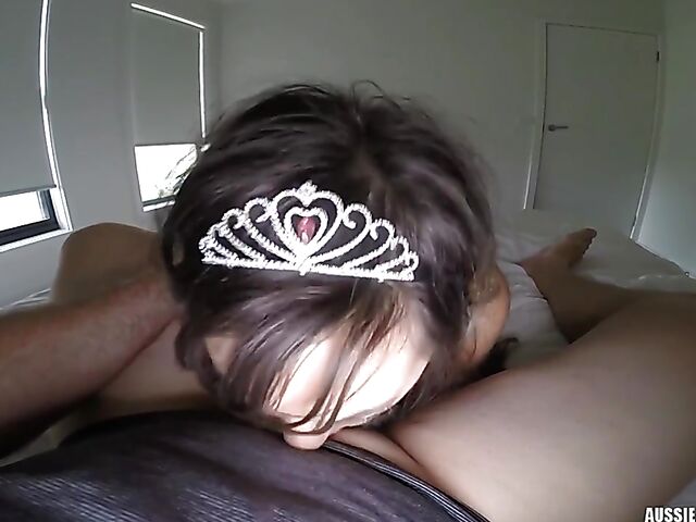 POV sex with Aussie slut Princess Arianna