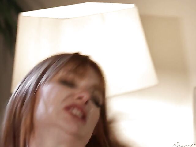 Hot redhead Lacy Lennon was made for it