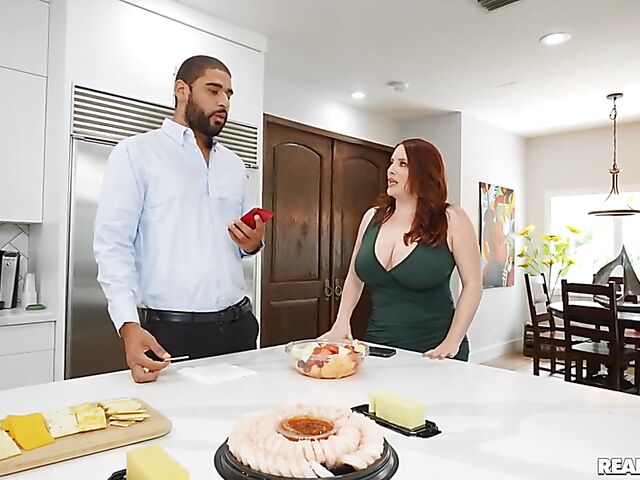 Big tits lesbian redhead Maggie Green goes to bed with Nola Exico