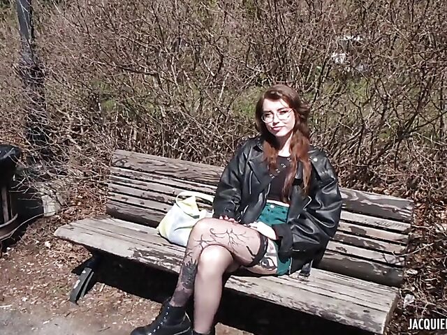 Sex in black lingerie with 21-year-old inked French slut Eden