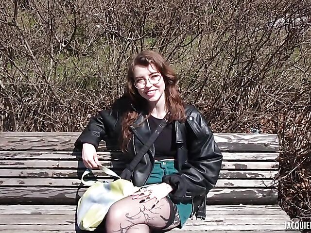 Sex in black lingerie with 21-year-old inked French slut Eden