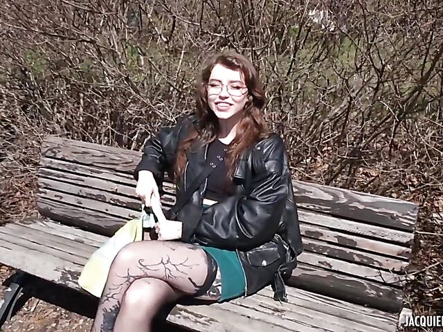 Sex in black lingerie with 21-year-old inked French slut Eden