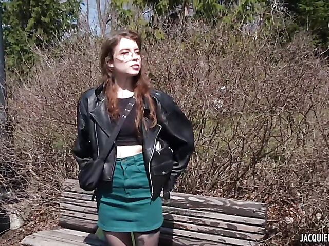 Sex in black lingerie with 21-year-old inked French slut Eden