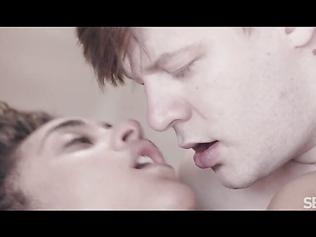 Curly brunette Capri Lmonde is a passionate lover