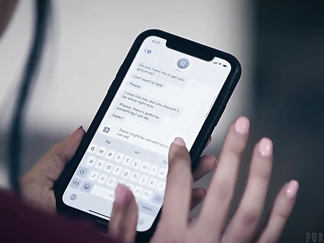 Alex Coal - Brunette interracial black cock passion